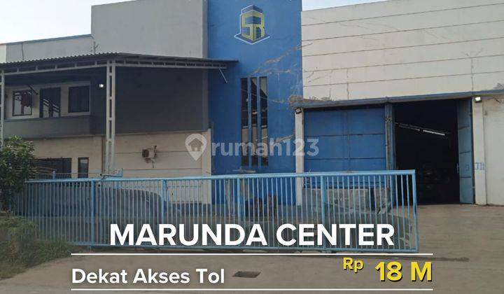 Gudang Dengan Kantor 2 Lantai Marunda Center Parkiran Luas Akses Container 40 Feet 1