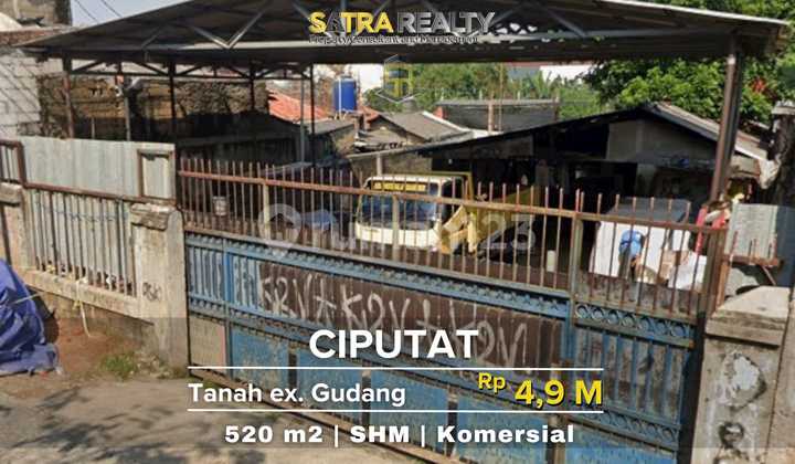 Tanah Gudang Komersial Ciputat Akses 2 Mobil Nego Sampai Deal