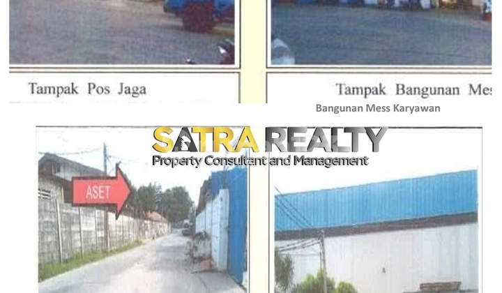 tanah lengkap dengan gudang dan gedung kantor 3