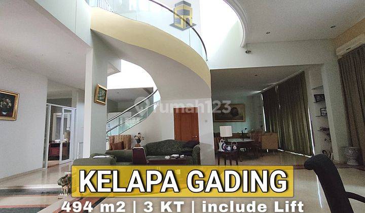 Rumah mewah di kelapa gading, hook, Jalan besar 1