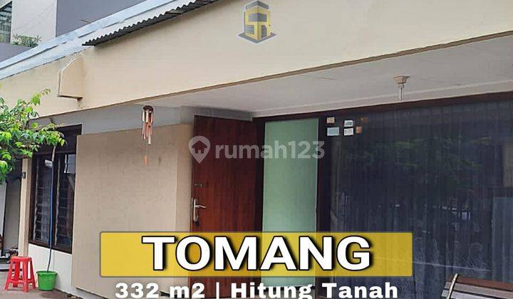 Rumah Tomang, Akses Jalan 2 Mobil Luas, Lokasi Dekat Jalan Raya 1