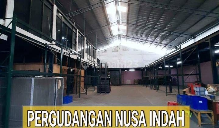 Gudang SHM Siap Pakai, 2 Pintu Dan Kantor Serta Mess Daerah Kapuk 1