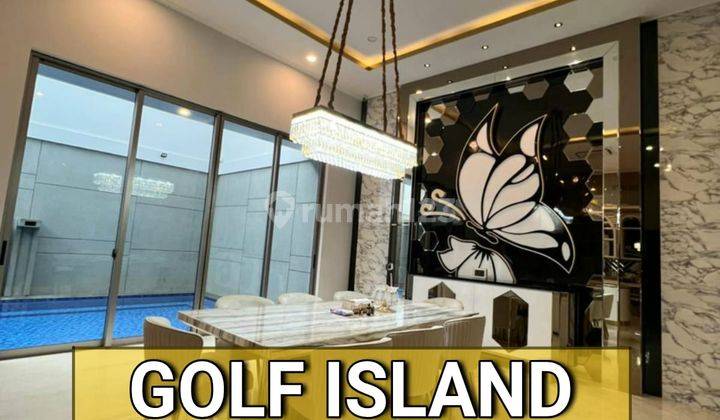 Dijual Rumah Pik Di Cluster Elite Golf Island, Full Furnished, Harga Nego 1