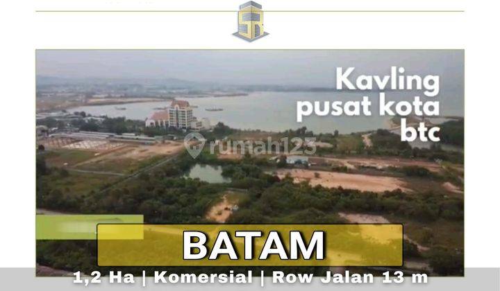 Tanah di Kawasan Perdagangan Bebas Dan Pelabuhan Bebas Batam, Riau, Posisi Strategis Row Jalan 13 Dan 16 Meter 1