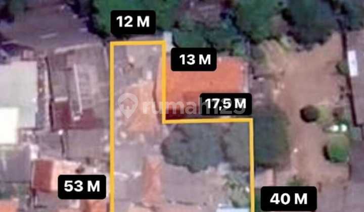 Tanah Ngantong Di Area Permata Hijau, Hanya 2 Km Ke Stasiun