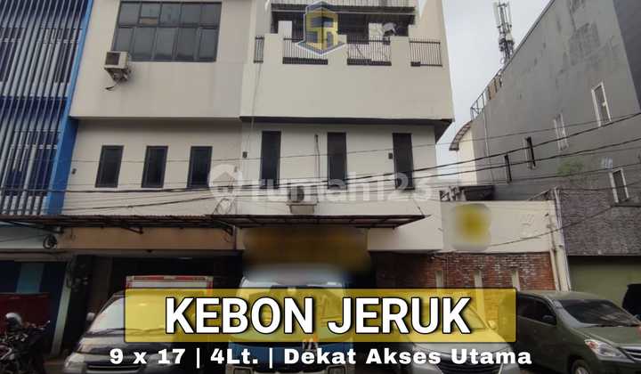 Ruko 4 Lantai Bonus Bangunan Sebelah, Hanya 50 Meter Dari Kebon Jeruk Raya Ruko 4 Lantai Bonus Bangunan Sebelah, Hanya 50 Meter Dari Kebon Jeruk Raya