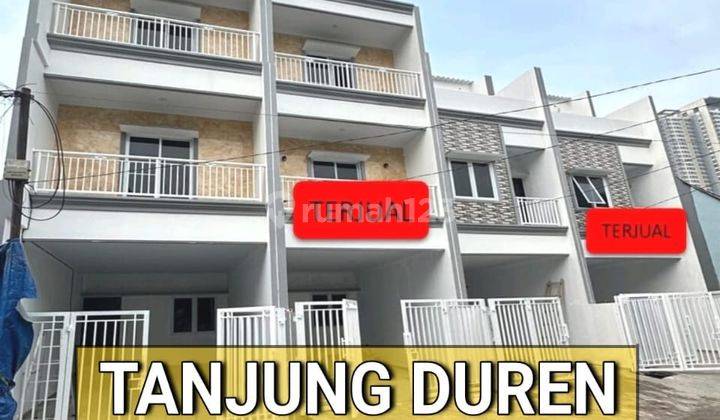 Rumah Brandnew Di Tanjung Duren, Langka, Hak Milik, Imb Lengkap 1