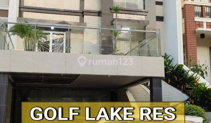 Rumah Modern Golflake Residence Full Furnished Lantai Granite 1