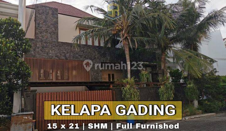 Rumah Mewah Kelapa Gading Konsep Tropical Bali Full Furnished 1