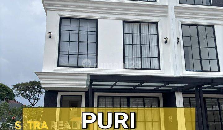 Rumah Baru Facade Modern Look, Termurah Area Puri Jakarta Barat 1