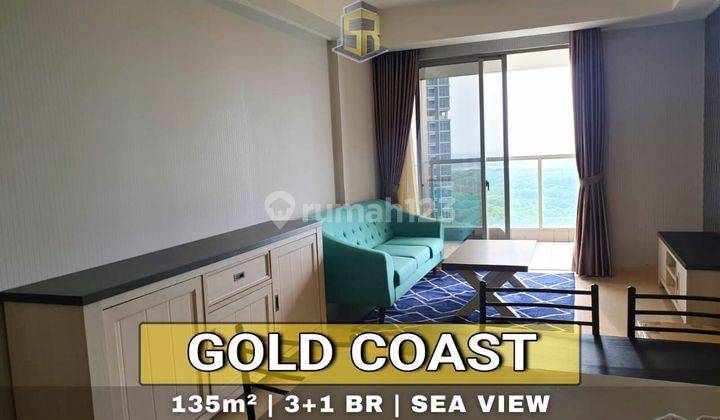 Apartemen Gold Coast 3 BR Like New View Laut Siap Huni 1