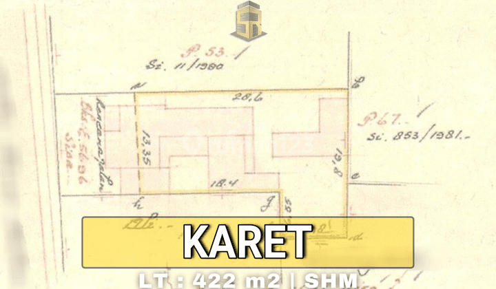 TANAH SUPER STRATEGIS COCOK UNTUK DIBANGUN MINI GEDUNG 1