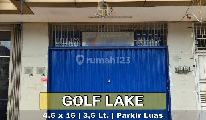 Ruko Golf Lake 3,5 Lantai Parkir Luas 1