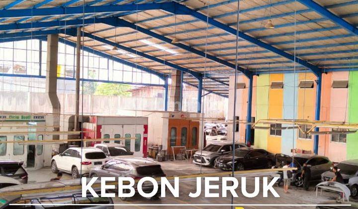 Tanah Komersil Kebon Jeruk Cocok Untuk Bengkel Mobil Showroom 1