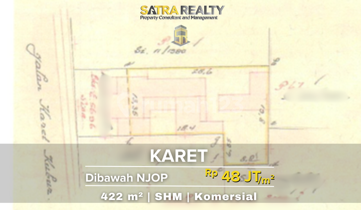 TANAH SUPER STRATEGIS COCOK UNTUK DIBANGUN MINI GEDUNG TANAH SUPER STRATEGIS COCOK UNTUK DIBANGUN MINI GEDUNG