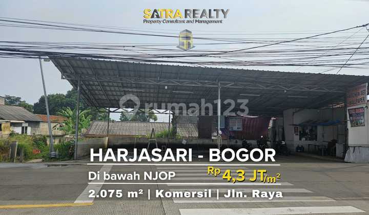 TANAH HARJASARI BOGOR DI BAWAH NJOP TANAH HARJASARI BOGOR DI BAWAH NJOP
