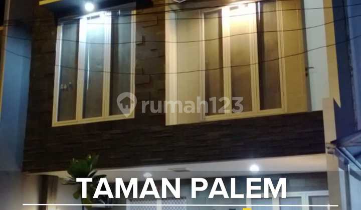 Rumah Taman Palem Full 3 Lantai Bangunan Baru Berkualitas