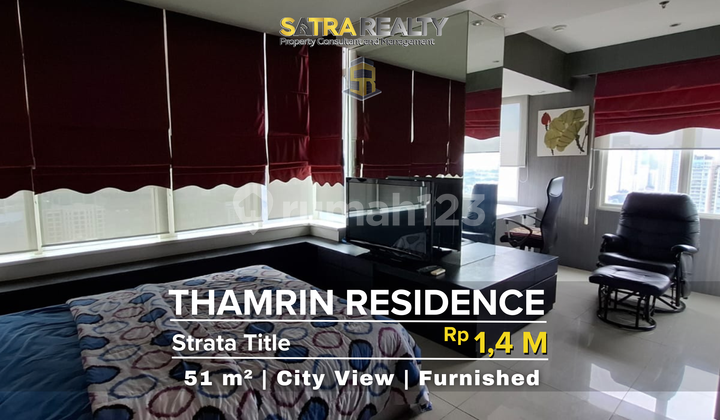 Apartment Cantik Thamrin Residence Siap Huni Harga Sangat Bagus Apartment Cantik Thamrin Residence Siap Huni Harga Sangat Bagus