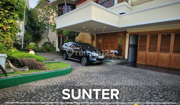 Rumah Mewah Di Perumahan Sunter Row Jalan Super Lebar 1