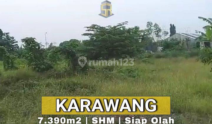 Tanah Karawang SHM Nego Siap Olah Izin Industri Dan Gudang 1