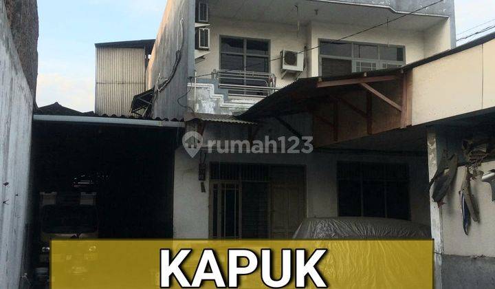 Dijual Gudang Dengan Rumah Kapuk Akses Container Ada Air Tanah 1