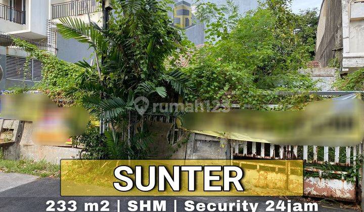 Dijual Kavling Cluster Favourite Di Sunter Security 24 Jam 1