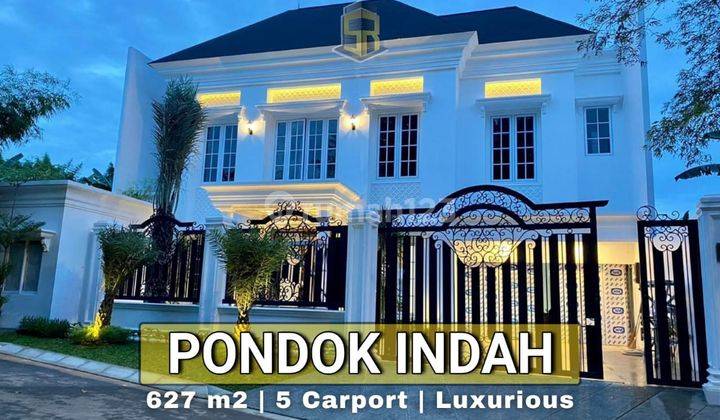 Brand New Luxurious House At Pondok Indah Full Marble Tiles And Stairs 1