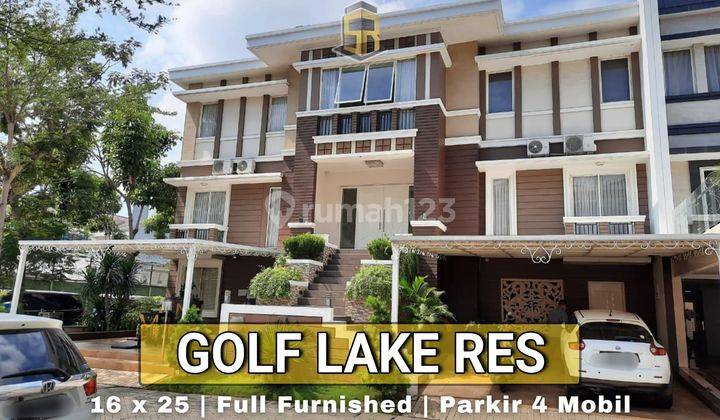 Rumah 3 Lantai Gold Lake Residence Bagus Terawat Konsep Modern 1