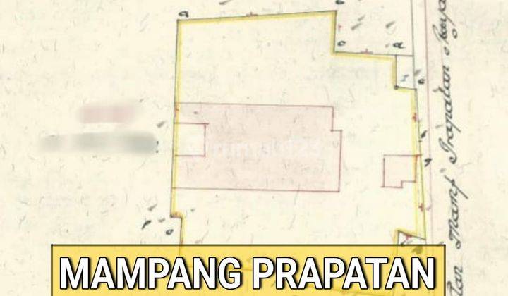 Tanah Izin Komersil Di Jalan Raya Mampang Prapatan Best Price 1