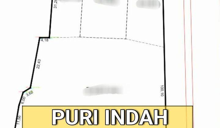 Tanah Strategis Di Puri Indah Jakarta Barat Zona Komersil 1