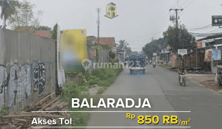 Tanah Balaraja Banten Izin Industri Dan Gudang Jalan Sudah Bagus 1