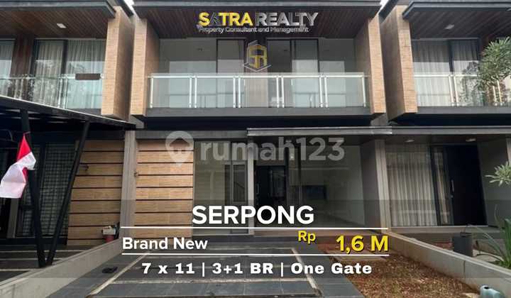 RUMAH DI SERPONG KONSEP GREEN LIVING BRAND NEW RUMAH DI SERPONG KONSEP GREEN LIVING BRAND NEW