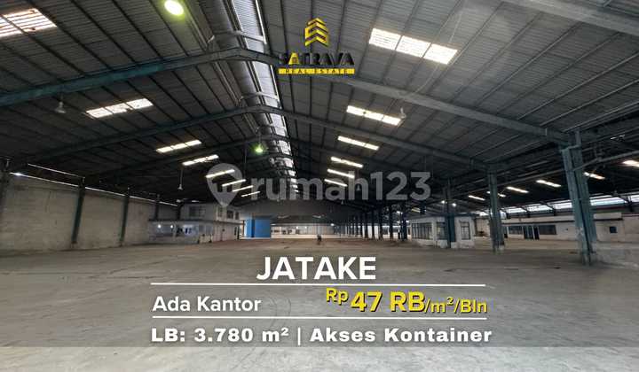 Gudang dan Kantor di Jatake Izin Industri