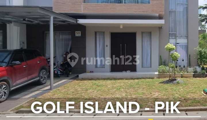 Rumah Asri dan Nyaman di Golf Island Pik Hoek Sebelah Taman Rumah Asri dan Nyaman di Golf Island Pik Hoek Sebelah Taman