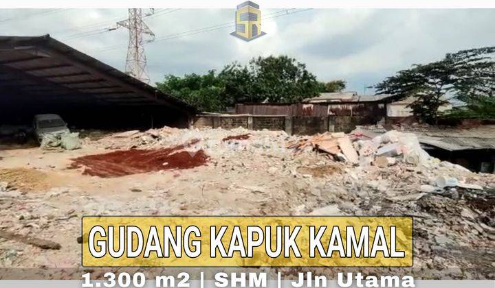 Gudang SHM Kapuk Kamal Progres Peninggian Tanah Akses Jalan Utama 1