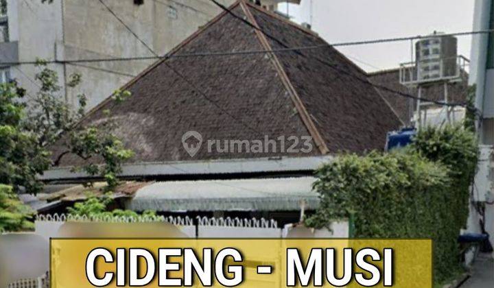 Tanah Komersil Murah Cideng Cocok Bangun Kantor Jalan Lebar 1