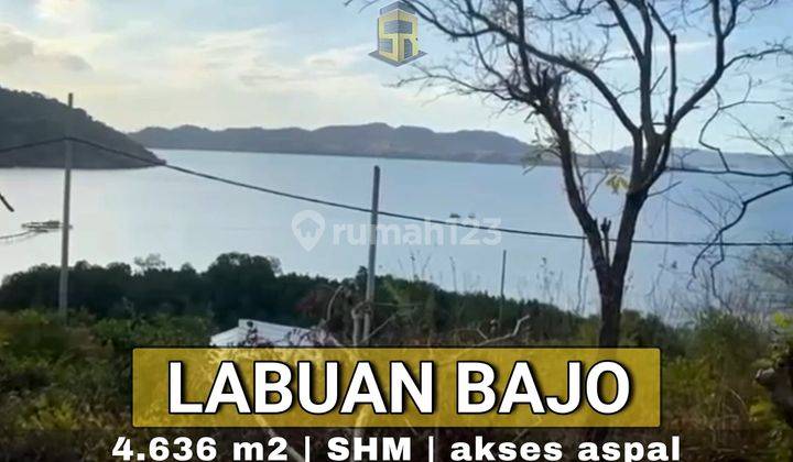 Dijual Tanah Labuan Bajo Akses Jalan Aspal View Laut Sunset 1