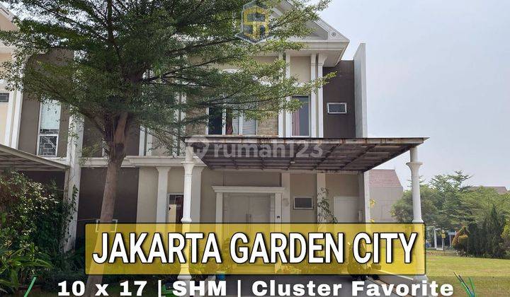 Dijual Rumah Cluster Jakarta Garden City Dekat Club House Tenang 1