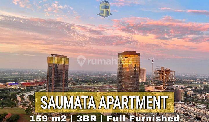 Jual Apartemen Saumata, Alam Sutera, Private Lift High Floor 1