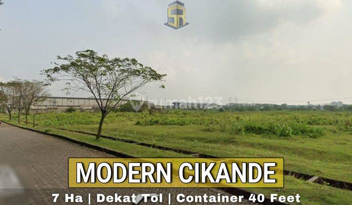 Dijual Cepat Tanah Industri Modern Cikande Harga Terbaik Keamanan Terjamin 1