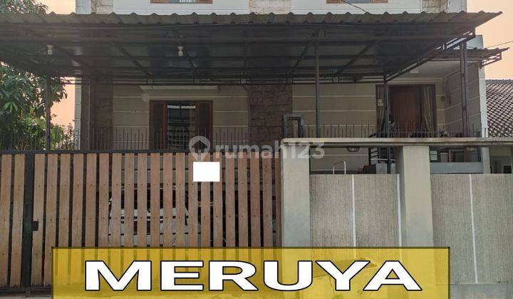 DIJUAL RUMAH KAVLING DKI MERUYA 3 LANTAI TENANG NYAMAN 1