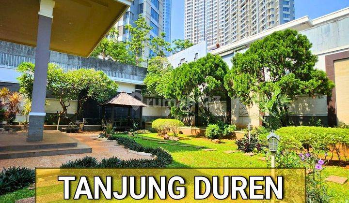 RUMAH MEWAH DENGAN TAMAN LUAS DI DAERAH TANJUNG DUREN DEKAT MALL 1