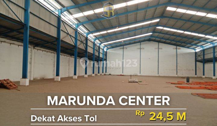 Gudang Dengan Office Marunda Center Bekasi Dekat Pelabuhan 1