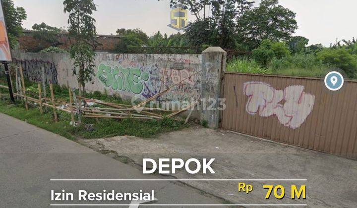 Tanah Residen Depok Cocok Untuk Perumahan Bentuk Tanah Bagus 1