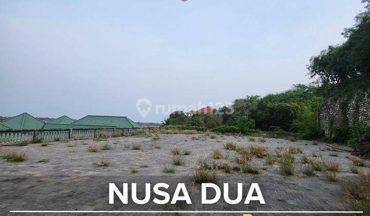 Tanah Dataran Tinggi Nusa Dua Bali Komersil Siap Olah View Langit 1