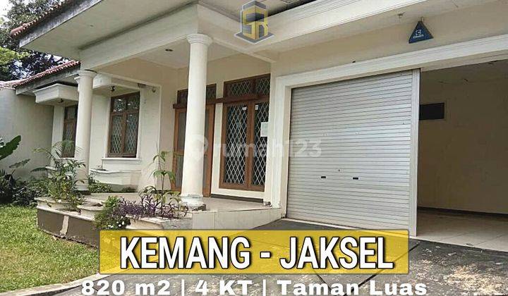 Rumah SHM Area Kemang, Taman Luas Dan Asri 1