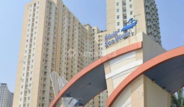 tampak depan pluit jakarta sea view apartment