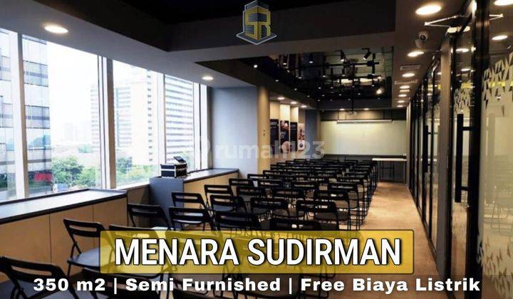 Office Space Disewakan Siap Pakai di Menara Sudirman  1