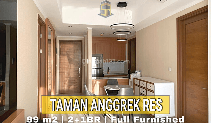 Tamang Anggrek Residence FULL FURNISHED View Pool Semi Private Lift 1