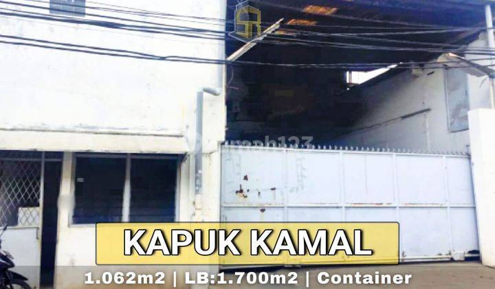 GUDANG KAMAL 2 LANTAI CEILING 6 METER, DEKAT DENGAN AKSES TOL 1